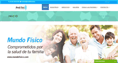 Desktop Screenshot of mundofisico.com