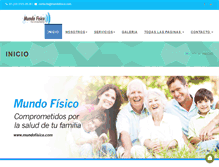 Tablet Screenshot of mundofisico.com